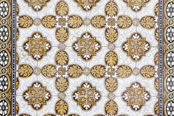 istock Wall tiles with typical old Lisbon 1326139428