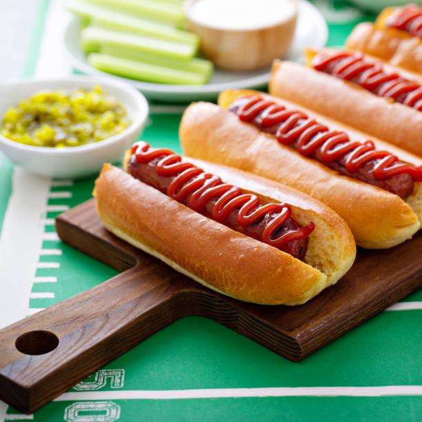 istock Hot dogs for game day 1326146551