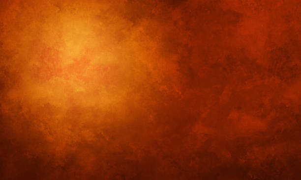 istock Abstract Orange Sunburst Watercolor Background 1326147416