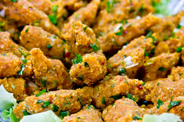 istock Turkish Mercimekli kofte made with bulgur and lentil 1326149802