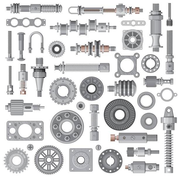 maschine, fahrzeugmotor, getriebeersatzteile - corbel stock-grafiken, -clipart, -cartoons und -symbole