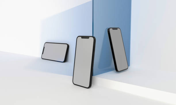 istock 3d render illustration generic phone mock up in a white design high key 1326156646