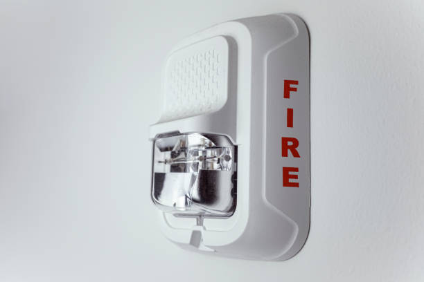 istock Fire Alarm For Emergency On A White Wall 1326158730