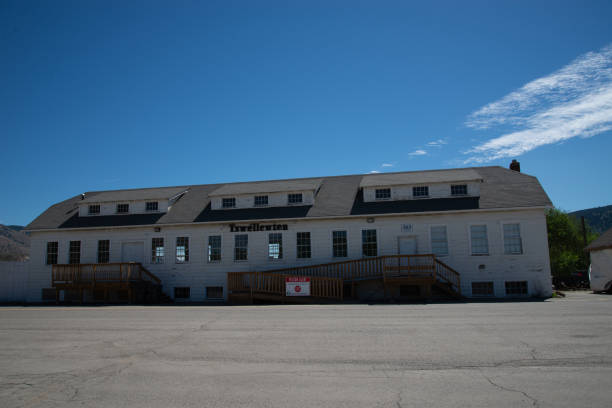 Kamloops Indian Residential School and Memorial stock photo