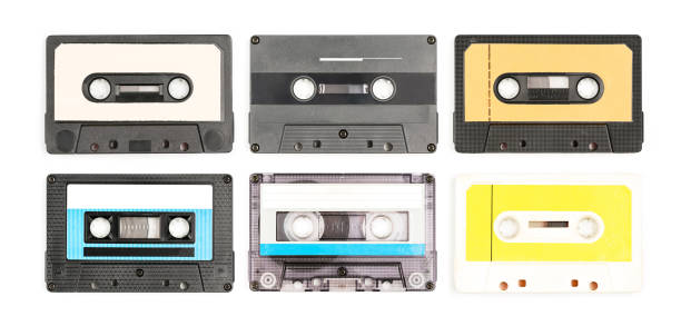 istock Old Vintage Audio cassette tape 1326163304