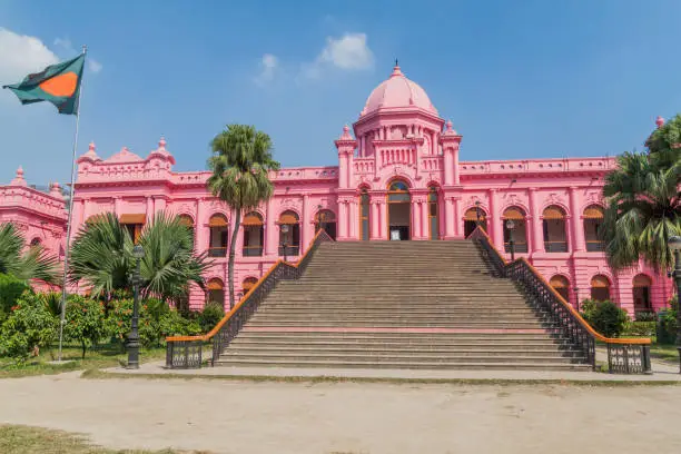 Ahsan Manzil, former residential palace of the Nawab of Dhaka, Bangladesh