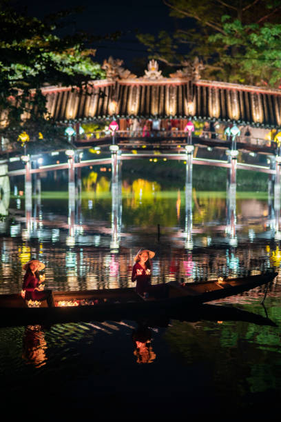 istock Ancient bridge in Hue city central Vietnam 1326186003