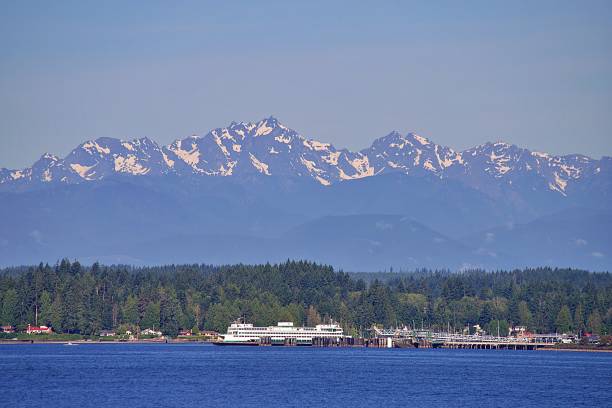A Washington State Ferry stock photo