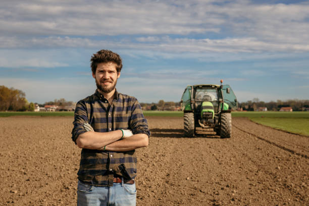 istock Portrait of a handsome young farmer 1326203433