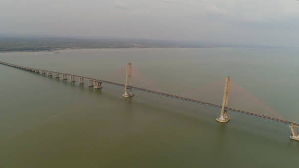 istock suspension cable bridge in surabaya 1326209768