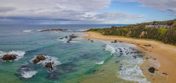 istock A winters day panorama at Mystery Bay beach 1326215465