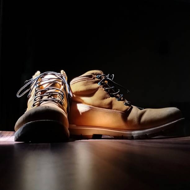 istock Shoes in the dark mood 1326222073