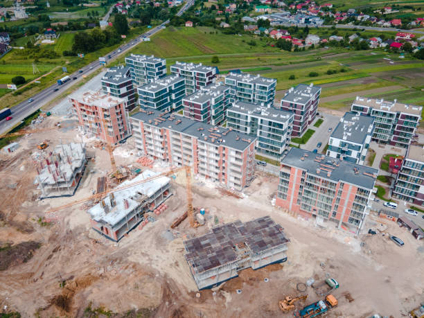 istock overhead view of construction site apartments building 1326233167