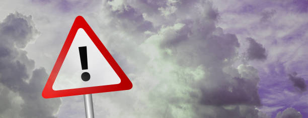 istock attention exclamation mark sign. Warning background 1326262645