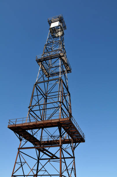 Old oil pumpjack