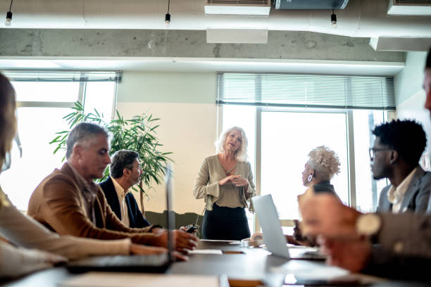 istock Group of people doing a business meeting 1326279259