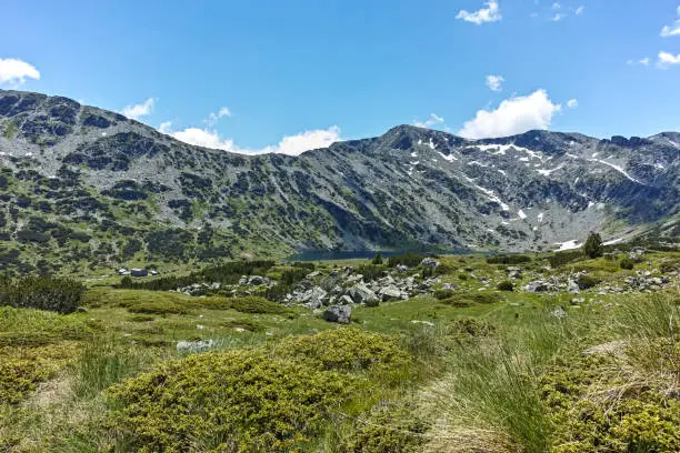 Amazing Landscape of The Fish Lakes (Ribni Ezera), Rila mountain, Bulgaria