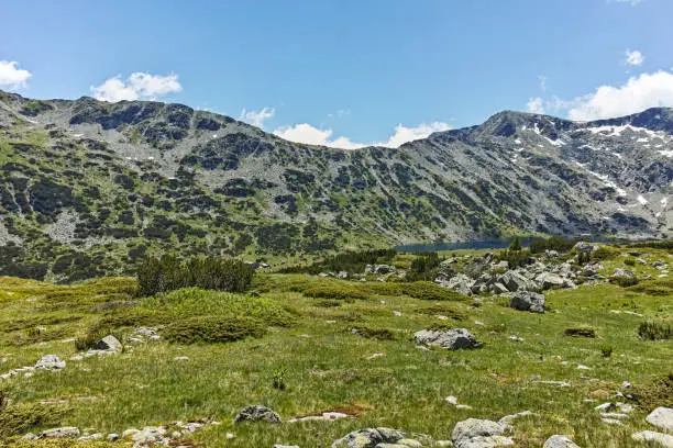 Amazing Landscape of The Fish Lakes (Ribni Ezera), Rila mountain, Bulgaria