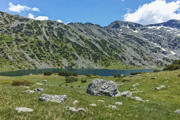 Amazing Landscape of The Fish Lakes (Ribni Ezera), Rila mountain, Bulgaria