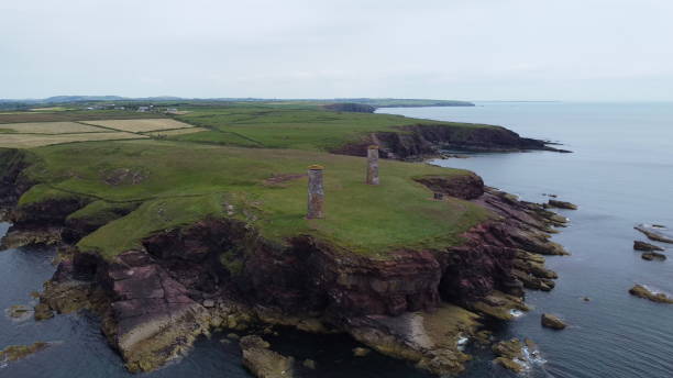 istock aerial flat of large cliffs in Brownstown Head - Ireland 1326293893