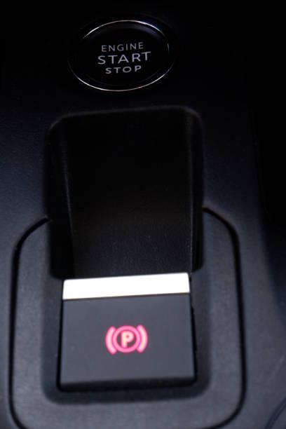 istock close up shot of car start and stop button 1326293937