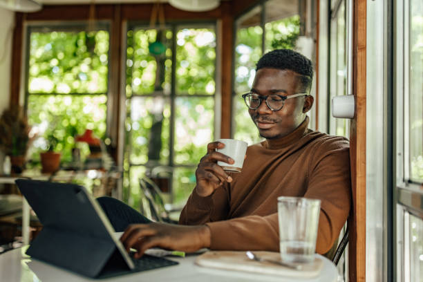 istock Adult man, working hard at a bar. 1326299355