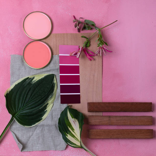 istock Color palette mood board for interior design and decor 1326307857