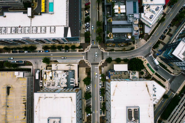 istock Intersections and Urban Shopping Center 1326313725