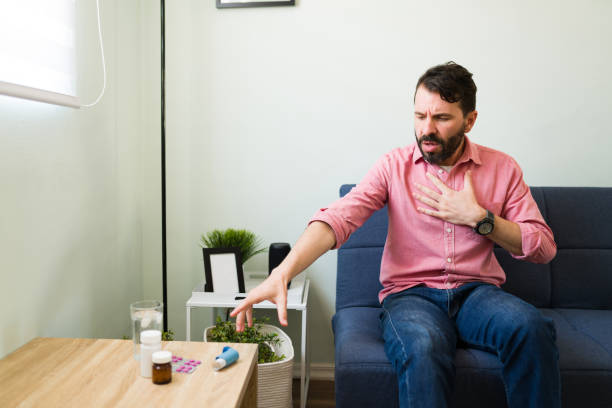 istock Sick man needs to take his medicines 1326331739