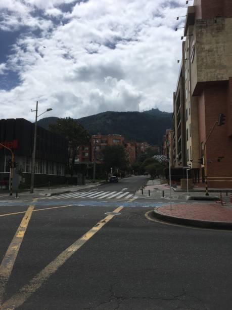 istock A typical street in Bogota, Colombia 1326342915