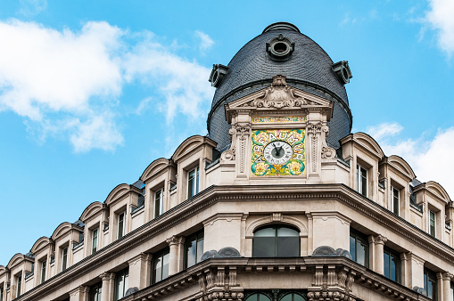 A picture of the Dolmabahce Clock Tower.