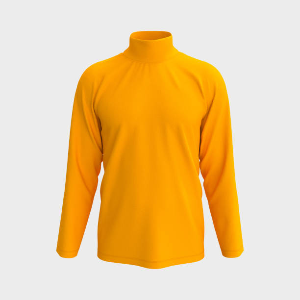 istock Long-sleeve turtleneck shirt 1326352323