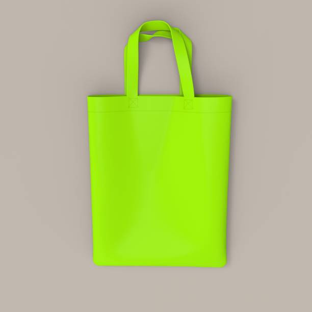 istock Blank tote bag mock up design on white background 1326352355