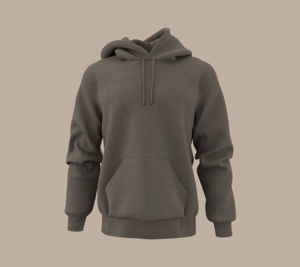 istock Blank hooded sweatshirt mockup for print 1326352380