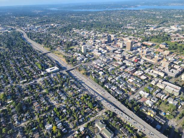 istock Aerial View of the Seattle Area 1326352443