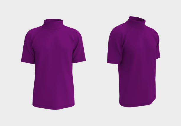 istock Short-sleeve turtleneck shirt 1326353224