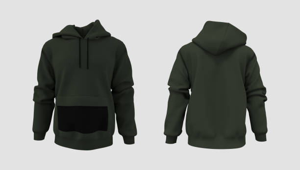 istock Blank hooded sweatshirt mockup for print 1326354011