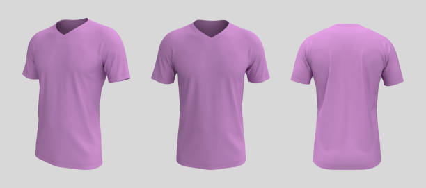 istock men's short-sleeve t-shirt mockup in front, side and back views 1326354051