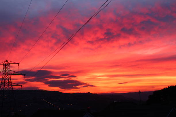 istock Dramatic skies and sunsets on the Pennines, West Yorkshire 1326365855