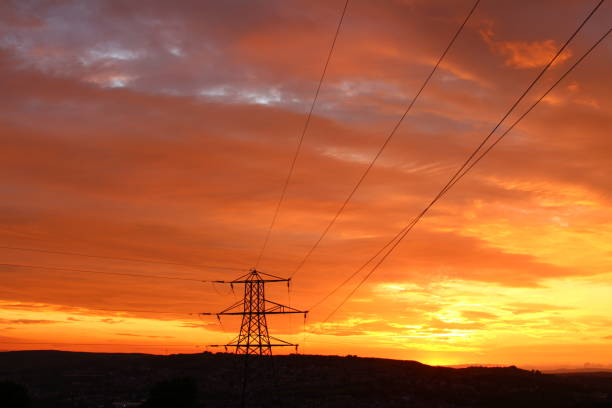 istock Dramatic skies and sunsets on the Pennines, West Yorkshire 1326365866