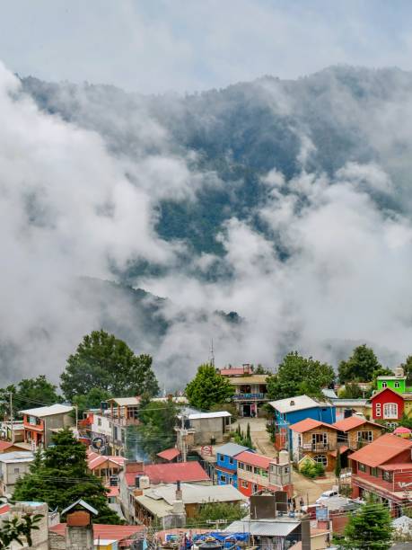 istock Misty Mountain Village 1326379513