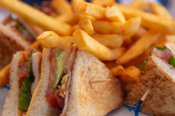 istock Club sandwich close up 1326381351