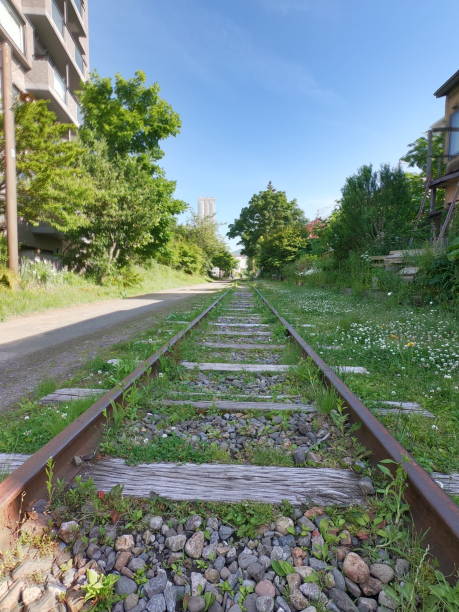 istock The former rail way in Otaru 1326396078