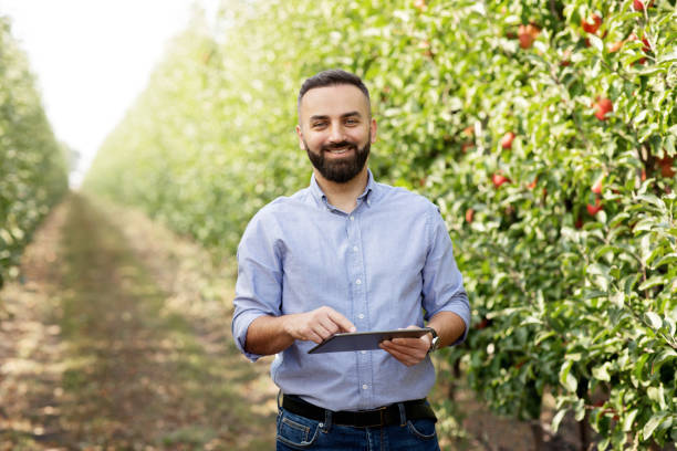 istock Harvesting and modern technology at summer and autumn concept 1326401673