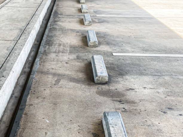 istock Long rows of parking spaces 1326405865
