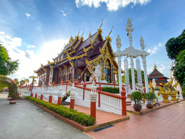 istock Wat Tha Mai temple in Samutsakorn province, Thailand 1326418323