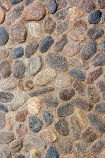 istock Texture background from granite paving stones. Cemented stones. Vertical image. 1326421046