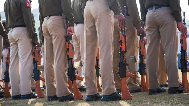 istock Indian police doing republic day parade 1326422031