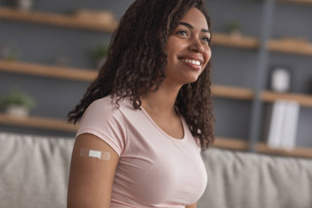 istock Immunization and viral protection. Vaccination against coronavirus and new normal during lockdown 1326428862
