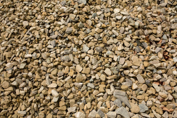 istock Background of crushed granite stone 1326437220